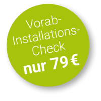 Vorab-Installations-Check DINSonnenStrom
