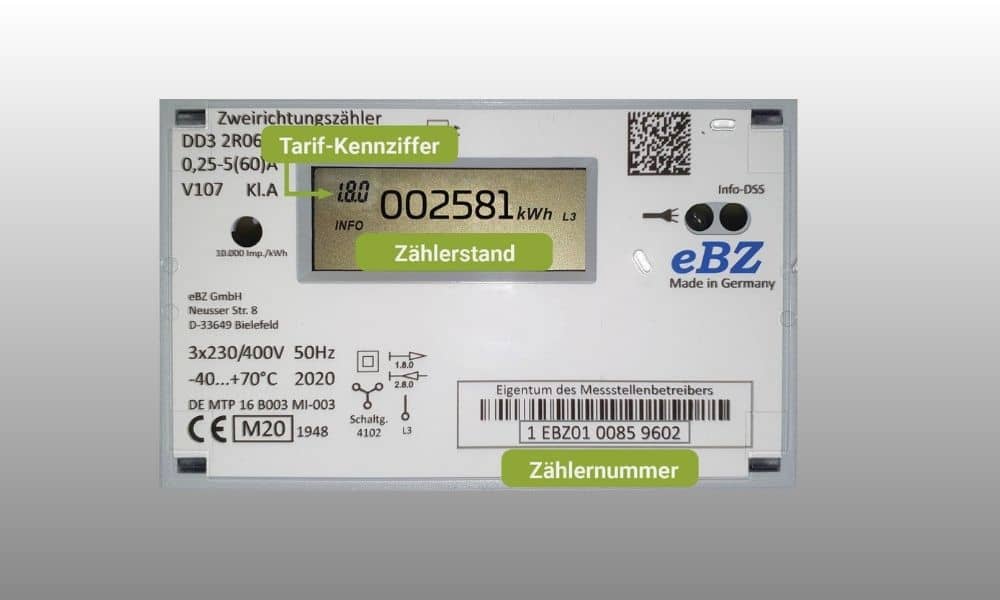 Digitaler stromzähler