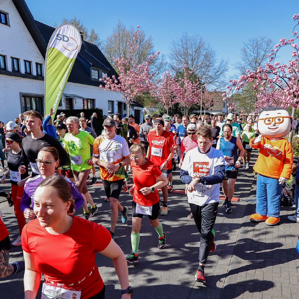 Start beim Stadtwerke Dinslaken Energy Run