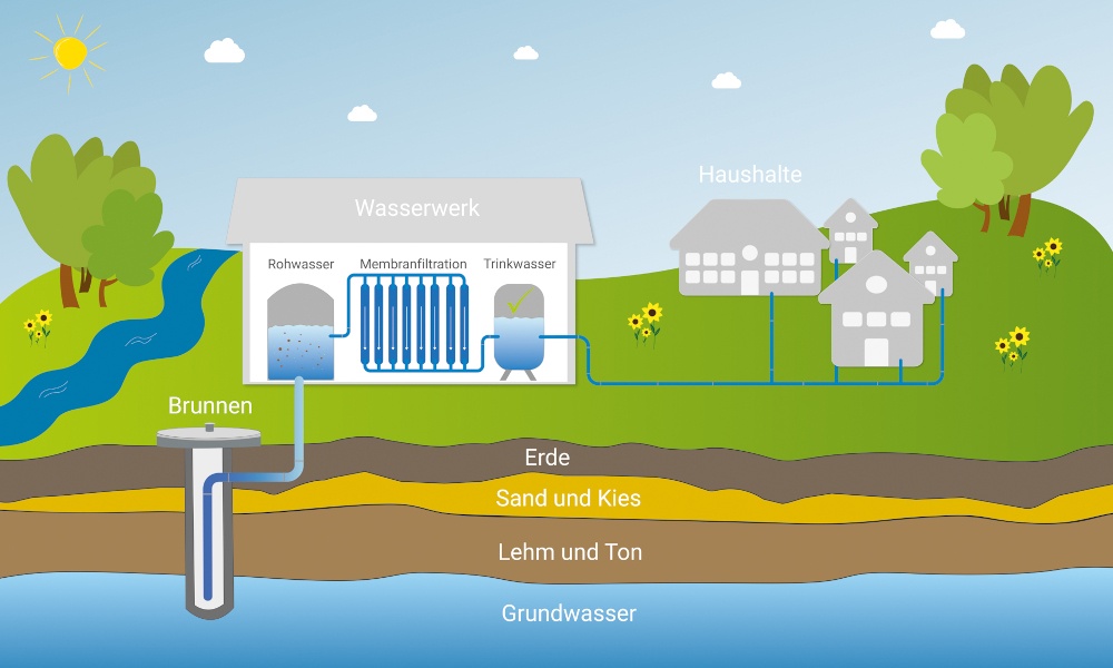 Schematische Darstellung des