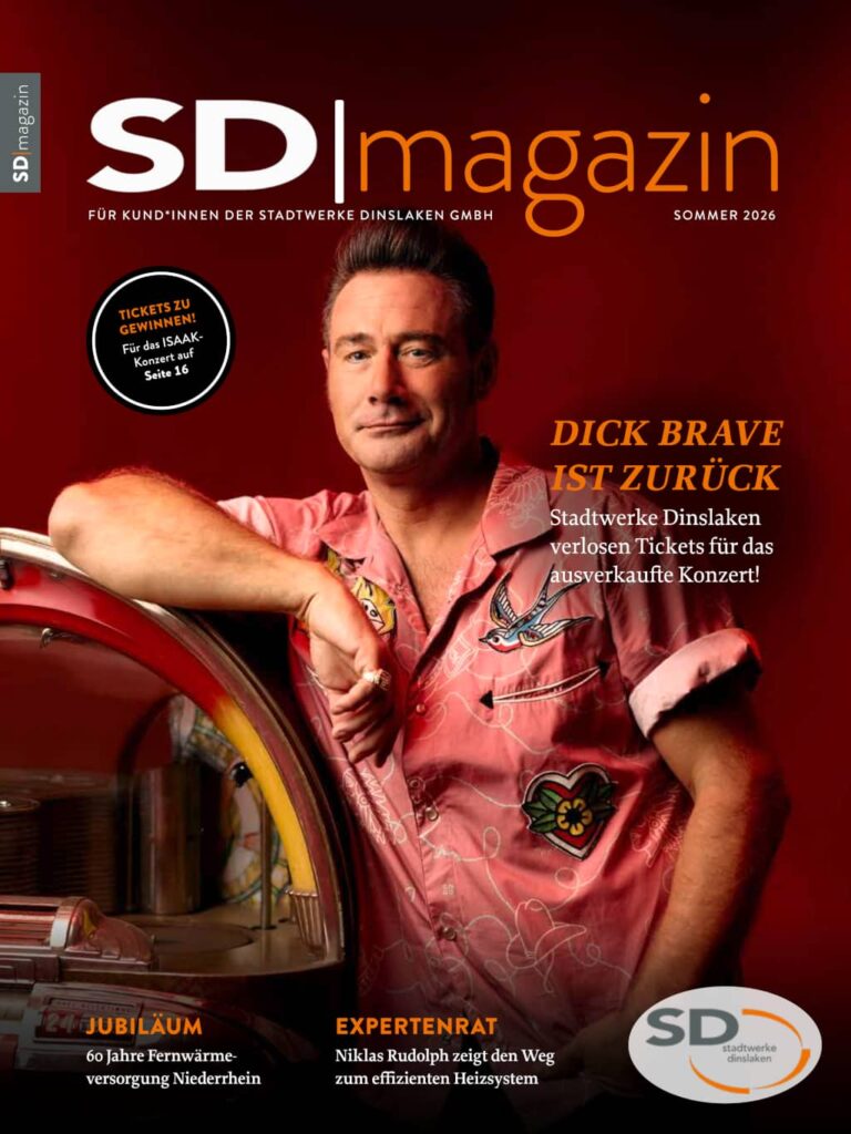 Titelbild des SD Magazins 2026 2 mit Dick Brave
