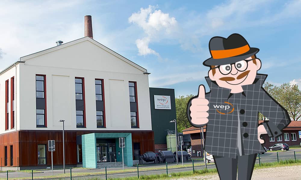 Hauptverwaltungsgebäude der WEP Wärme-, Energie- und Prozesstechnik GmbH